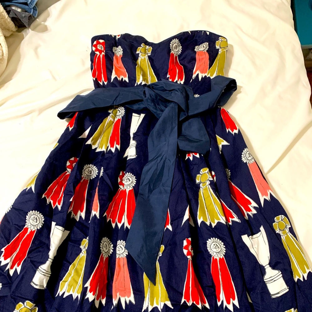 Anthropologie Strapless Dress-